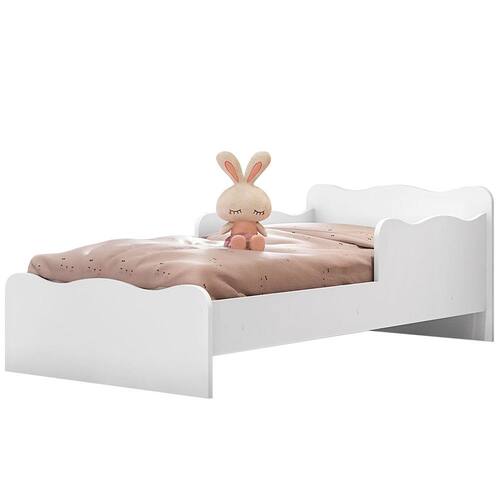 Mini Cama Infantil Móveis Estrela Soneca Baby - Branco