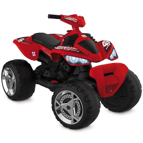 imagem-Quadriciclo Elétrico 12V Bandeirante 2765 - Vermelho