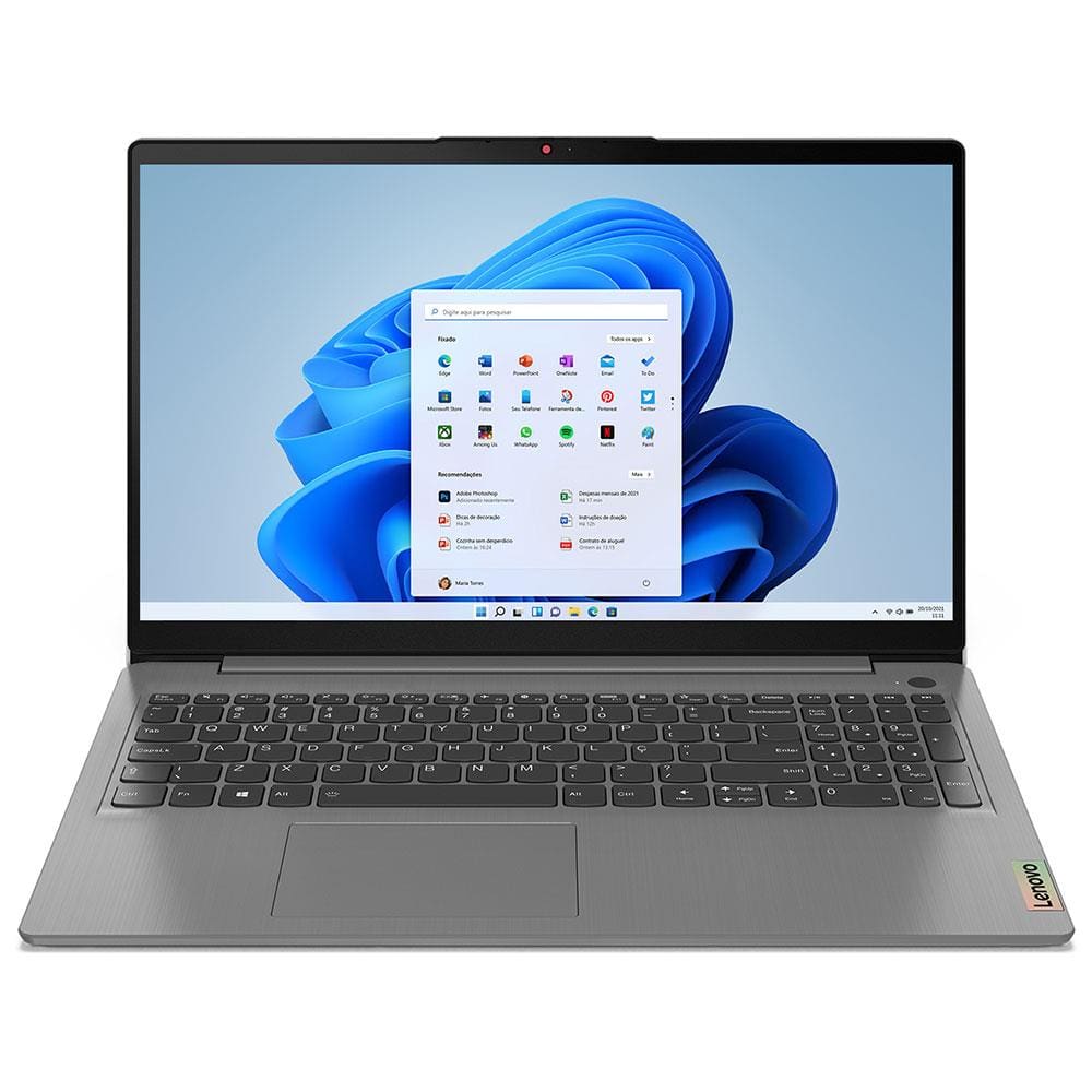 Notebook Lenovo Core i3-1115G4 4GB 256GB | Casas Bahia