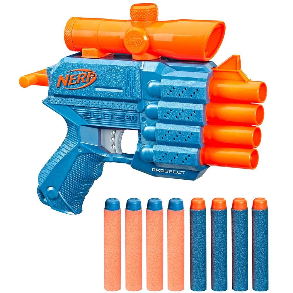 Lança Dardo Nerf Mega Rotofury Nerf Vermelho - Hasbro