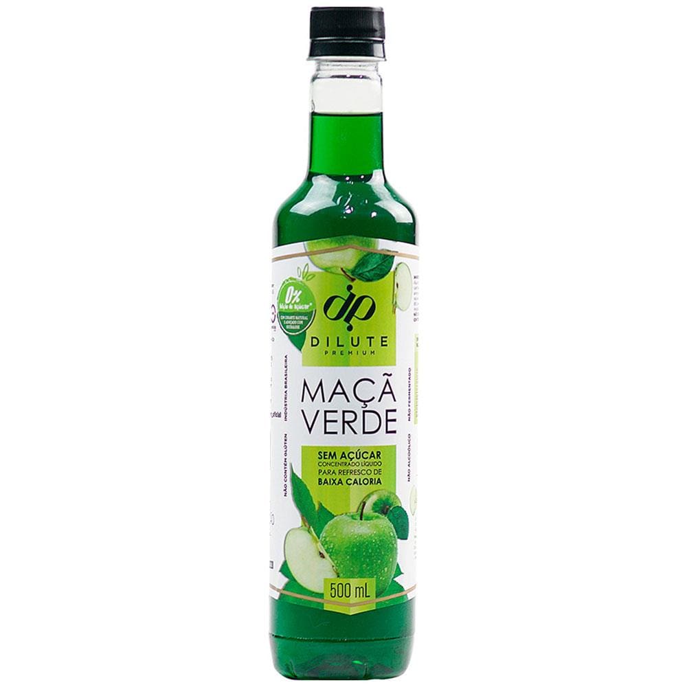 Xarope Dilute Premium Maçã Verde Sem Açúcar - 500ml