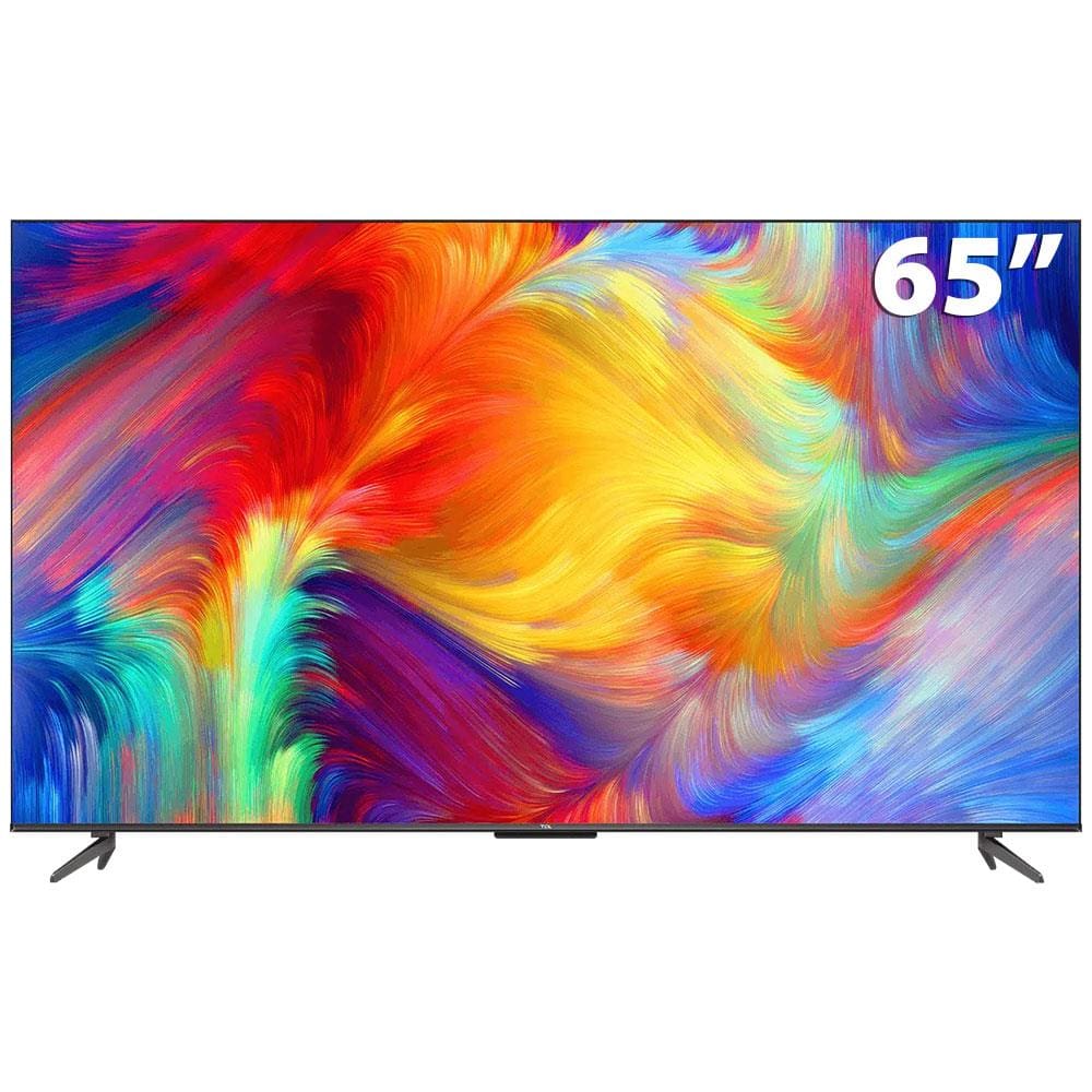 Smart TV LED 50 TCL P615 4K UHD HDR com Wifi e Bluetooth, 3 HDMI