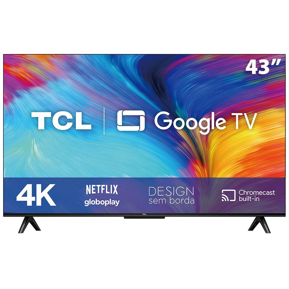 TV TCL 43 FHD SMART, HDR, ANDROID TV, CONTROL CON MANDO DE VOZ