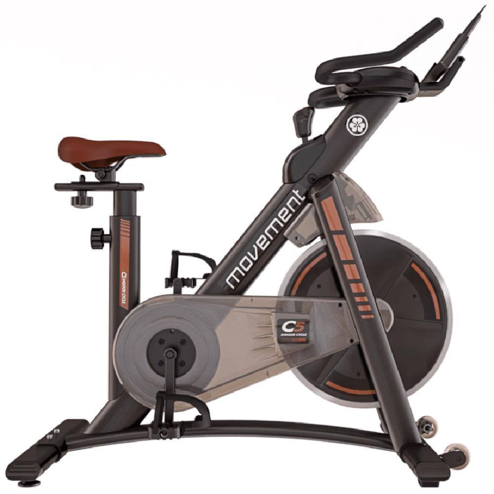 Bicicleta Ergométrica Magnética Movement Cycle C5 Indoor - Preto