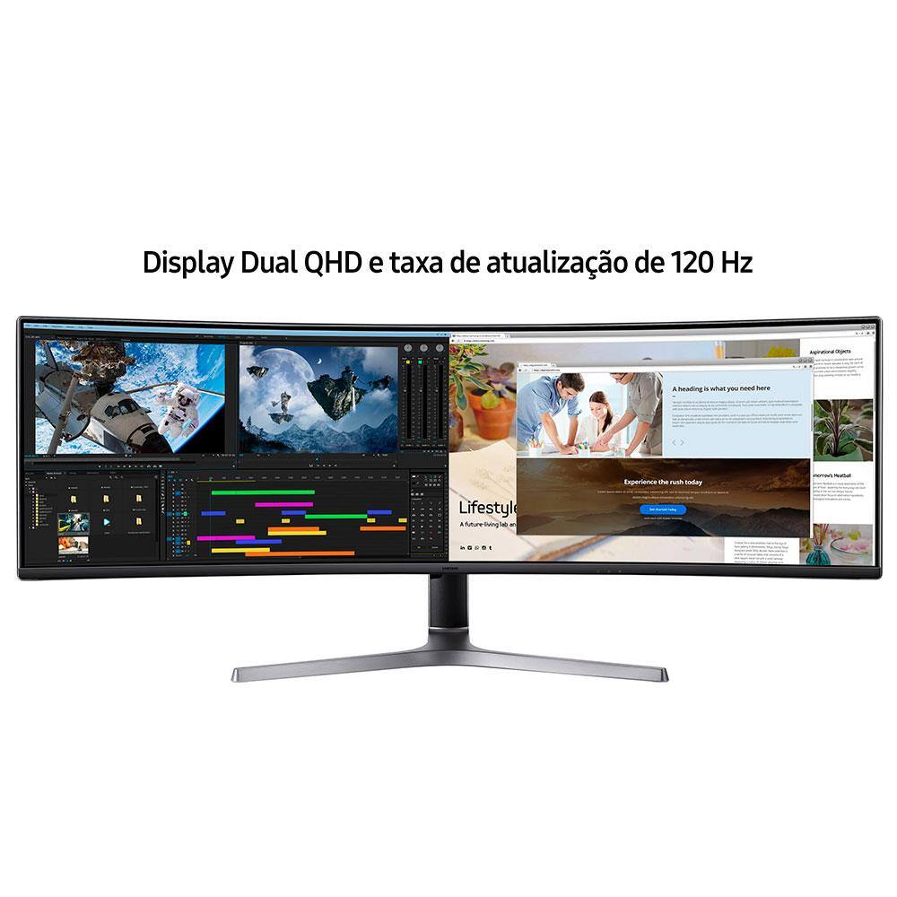 Monitor Gamer Curvo Samsung Odyssey RG90 | Casas Bahia
