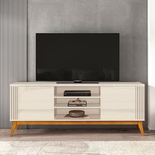 Rack EDN Legacy com 2 Portas, 180cm de Largura, Ideal para TV de Até 60” Menor preço em Rack EDN Legacy com 2 Portas, 180cm de Largura, Ideal para TV de Até 60”