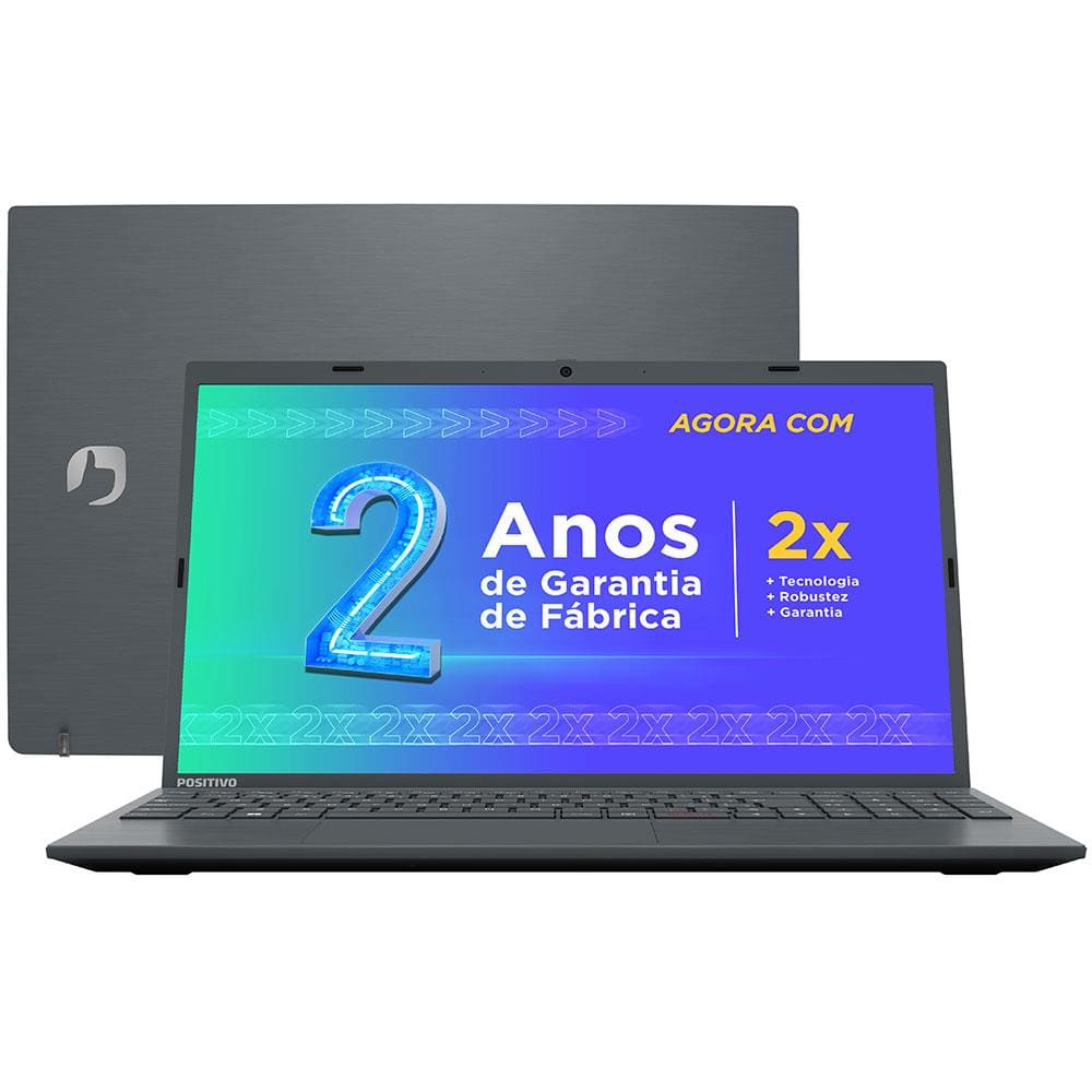 Notebook - Positivo C4128g-15 Celeron N4020 1.10ghz 4gb 128gb Ssd Intel Uhd Graphics 600 Windows 11 Home Motion - C/ Office 15,6