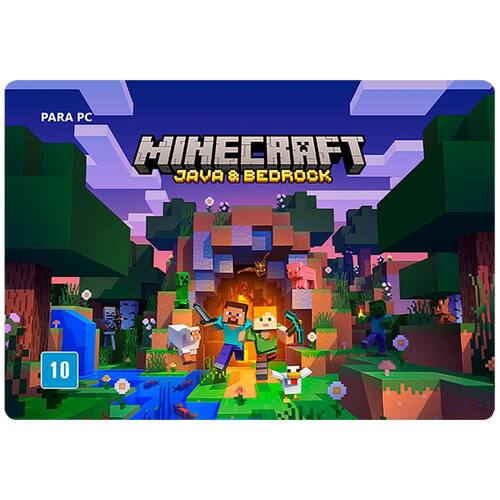 Gift Card Digital Minecraft Bedrock & Java