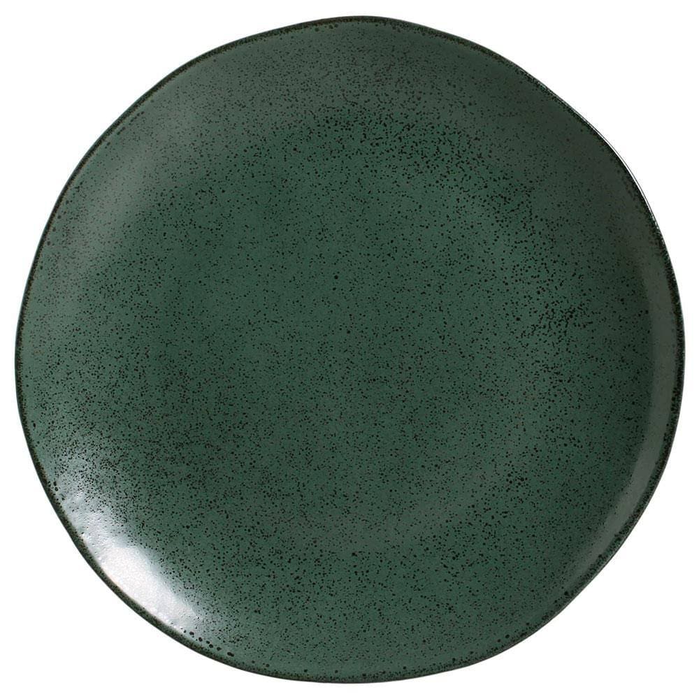 Prato Raso Porto Brasil Orgânico Arauco em Stoneware 26,5 cm – Verde