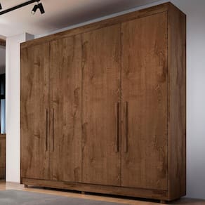 Guarda-Roupa Europa Palermo com 169 cm de Largura, 4 Portas e 3 Gavetas