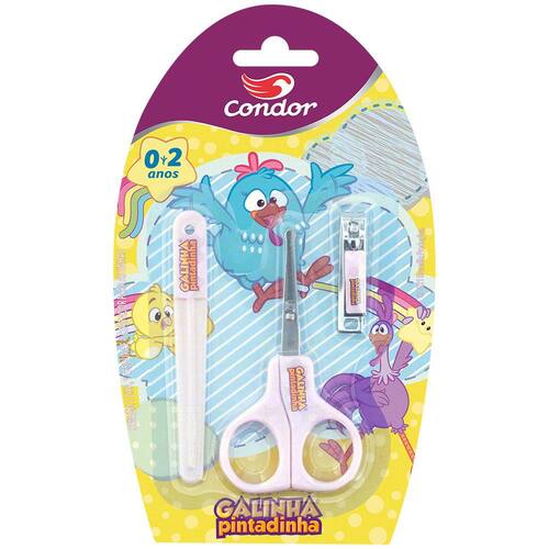 Kit para Unhas Infantil Condor Galinha Pintadinha Menor preço em Kit para Unhas Infantil Condor Galinha Pintadinha