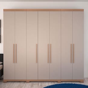 Guarda-Roupa Bartira Diplomata com 7 Portas e 6 Gavetas - 255,6cm de largura