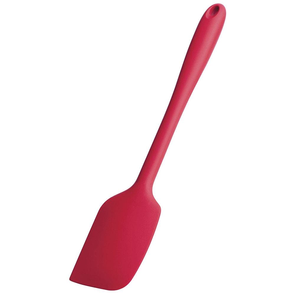 Espátula Pequena Euro em Silicone 28 cm - Vermelha
