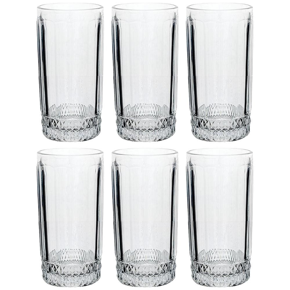 Conjunto de Copos Altos L'Hermitage Splendor 360 ml - 6 Peças