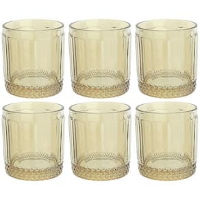 Conjunto de Copos Baixos L'Hermitage Splendor Âmbar330 ml - 6 Peças