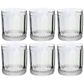 Conjunto de Copos Baixos L'Hermitage Splendor Furta-cor 330 ml - 6 Peças