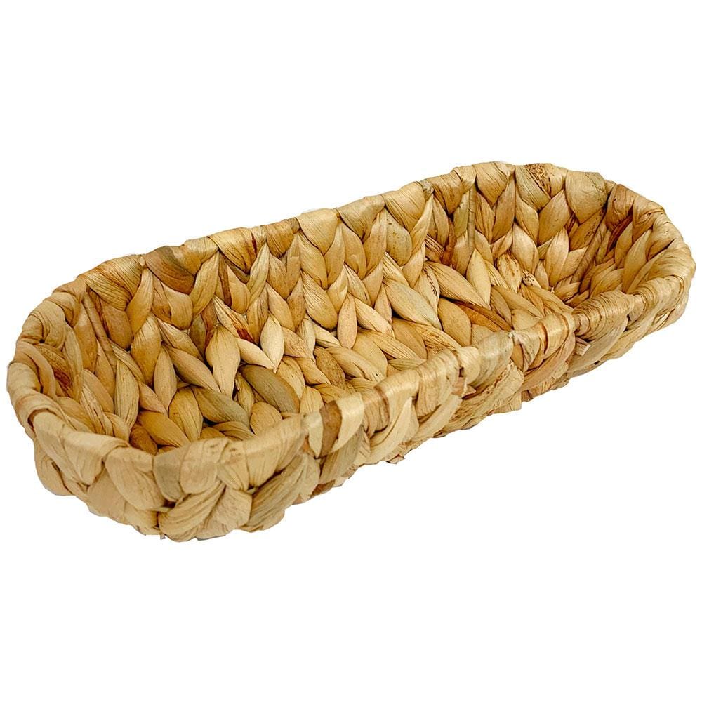 Cesta para Pães em Fibra Natural L'Hermitage Terra Oval 28cm
