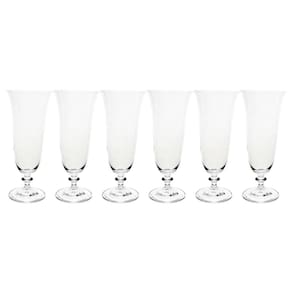 Conjunto de Taças para Cerveja Bohemia Angela 360 ml em Cristal Ecológico - 6 Peças