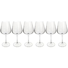 Conjunto de Taças para Vinho Branco Bohemia Ardea 450 ml em Cristal Ecológico – 6 Peças