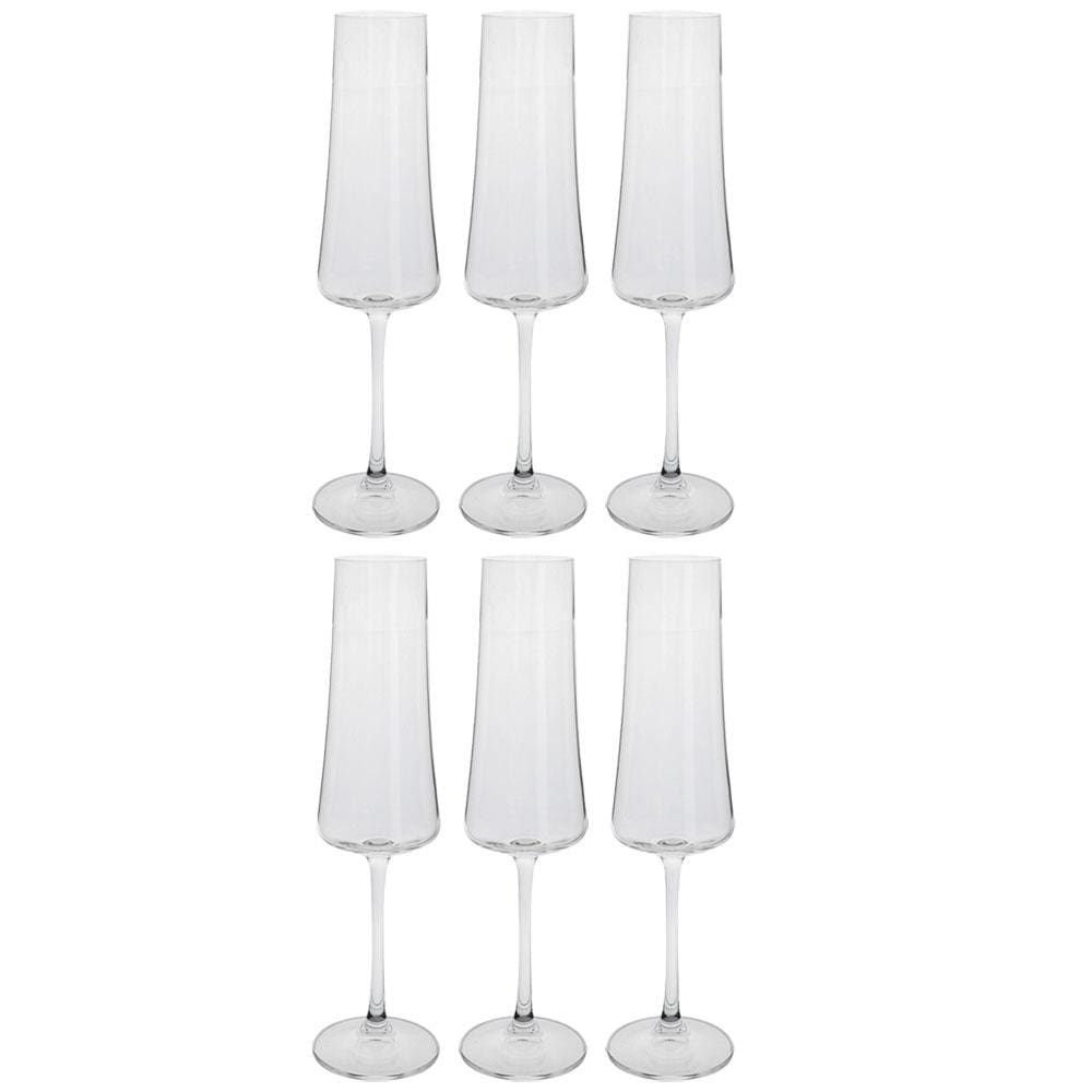 Conjunto de Taças para Champanhe Bohemia Xtra 210ml - 6 Peças