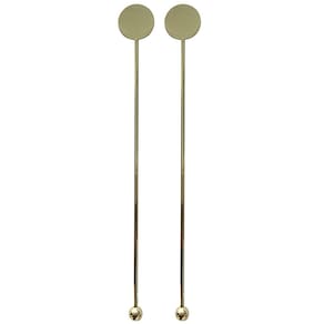 Conjunto de Misturador para Drinks Fracalanza 26281 em Aço Inox Dourado - 2 Peças