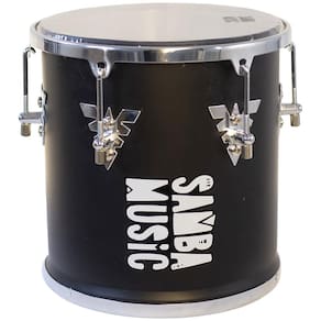 Repique de Mão PHX Instrumentos Samba Music em Madeira 30x12 - Preto