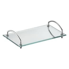 Bandeja Organizadora Forma Dry com Espelho - 15 x 25 cm