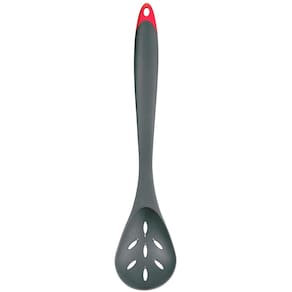 Colher Perfurada Cuisipro em Fibra de Vidro Cinza/Vermelho - 30 cm