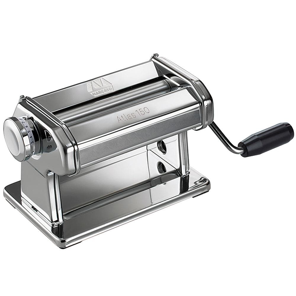 Máquina para Macarrão Marcato Atlas 150 Roller em Aço Cromado