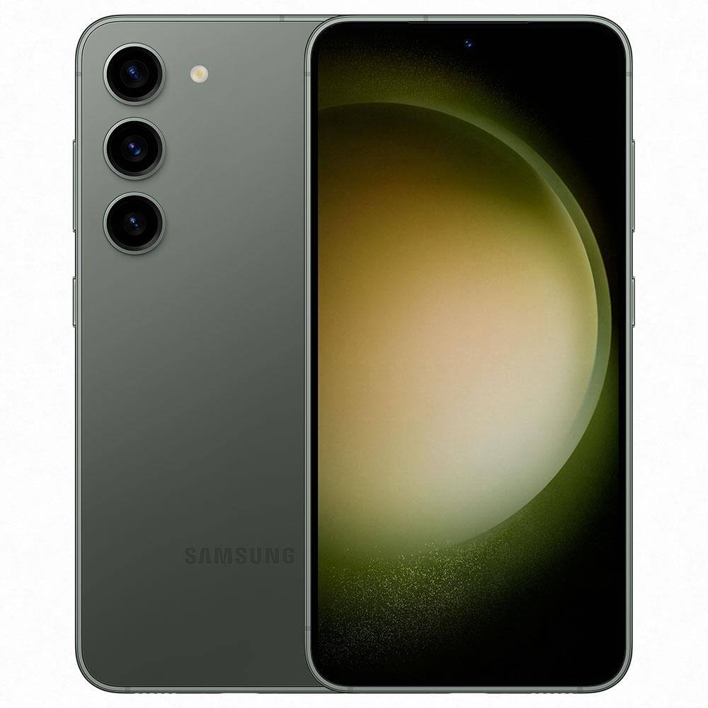 imagem-Smartphone Samsung Galaxy S23 5G Verde 128GB, Tela 6.1'', 8GB RAM, Inteligência Artificial, IP68, Snapdragon 8 Gen 2, Câmera Tripla + Selfie de 12MP
