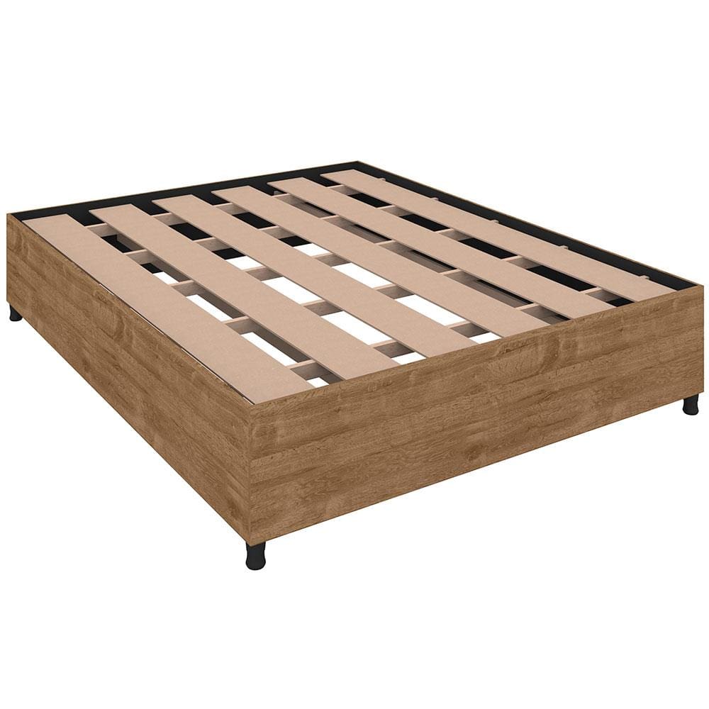 Box para Colchão Queen Size Barreto Lonçarcci Inova - Avelã
