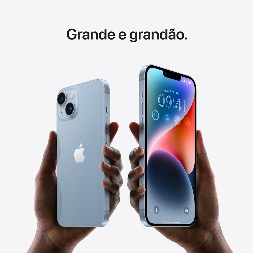 Apple iPhone 14 256GB - Azul | Casas Bahia