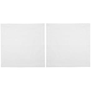 Conjunto de Guardanapos Wolff Mesa Ponto Ajour em Algodão Branco - 2 Peças