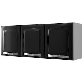 Armário Aéreo Triplo Itatiaia Rose com 3 Portas e 1 Prateleira - 105cm de largura