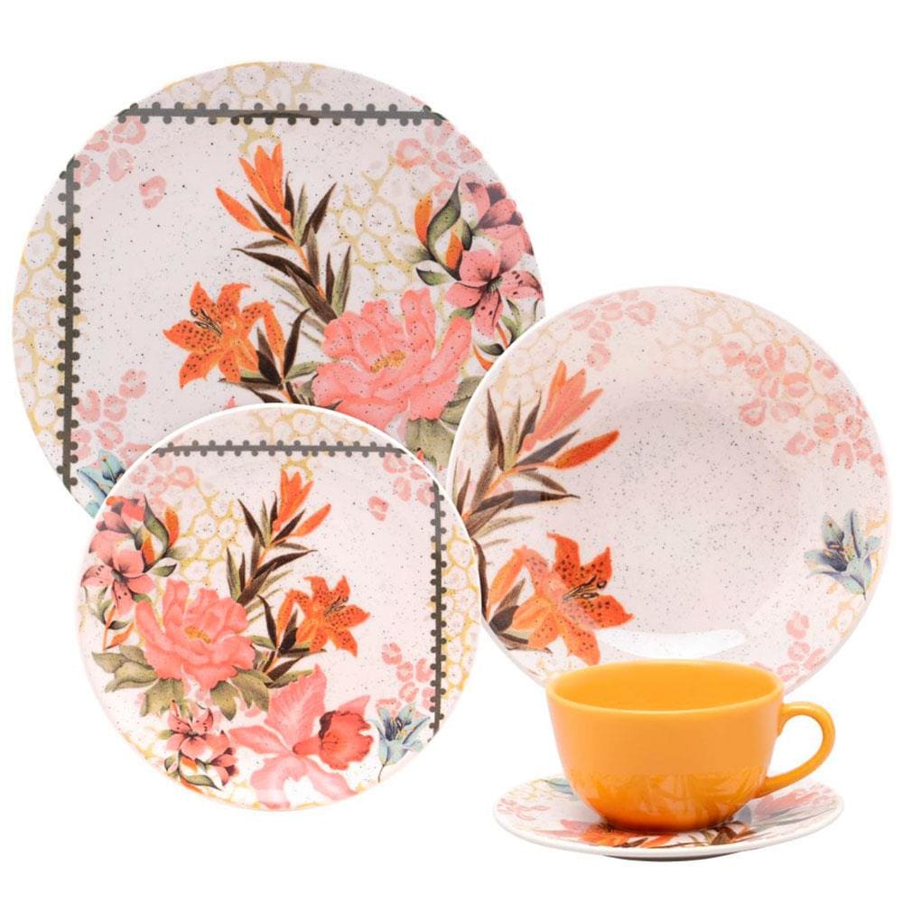 Jogo de jantar 2 pessoas porcelana fina - 4333 - Noritake Brasil