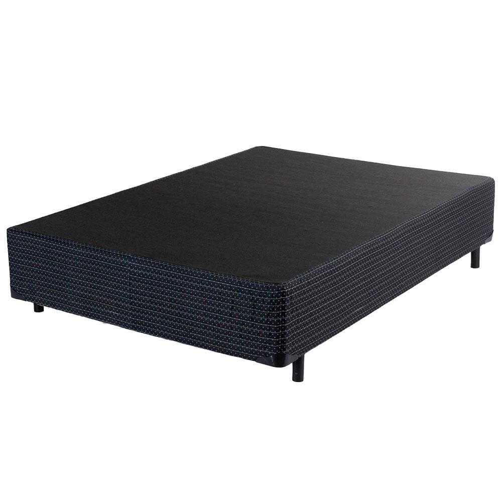 Base Box para Colchão de Casal Luckspuma Barcelona Spring 36x138x188cm - Chumbo
