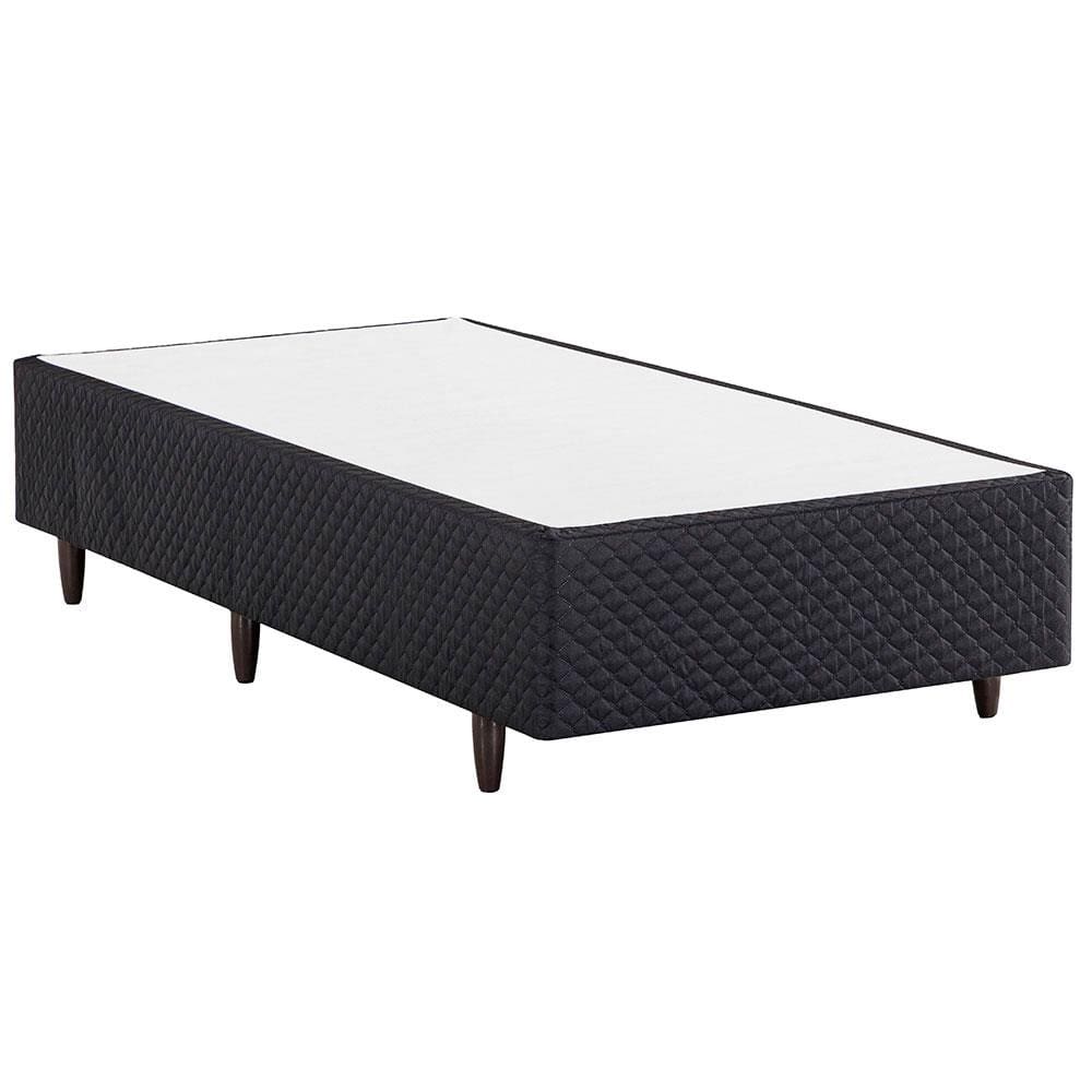 Base Box para Colchão de Solteiro Herval C1634 39x88x188cm - Preto