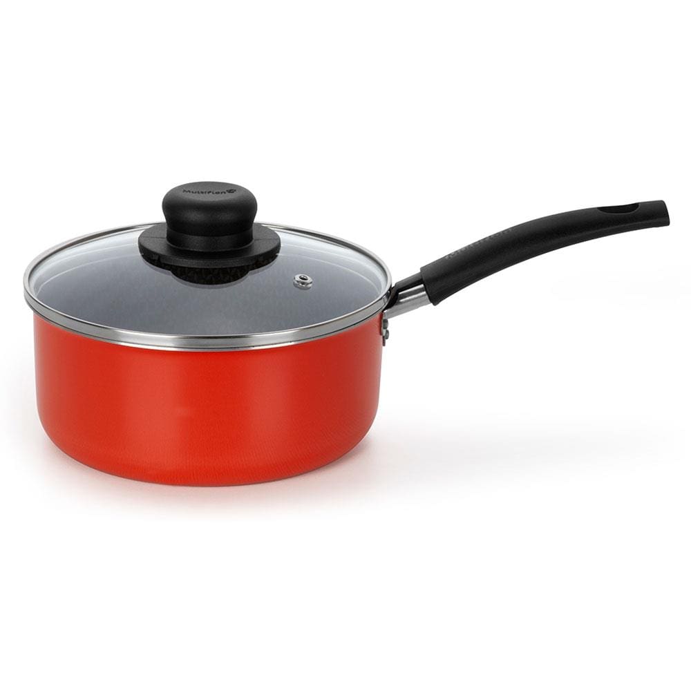 Panela Multiflon Daily Antiaderente Ultra 7 Laranja - 18 cm