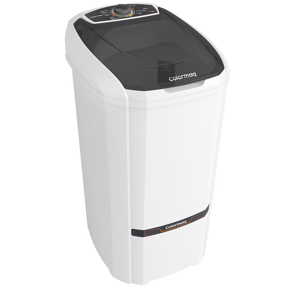 Tanquinho de Roupas Semiautomática Colormaq LCS15 Branco com 8 Programas de Lavagem - 15kg - 220V