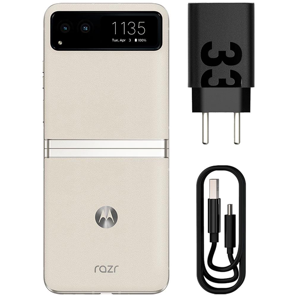 Smartphone Motorola Razr 40 5G Vanilla | Casas Bahia