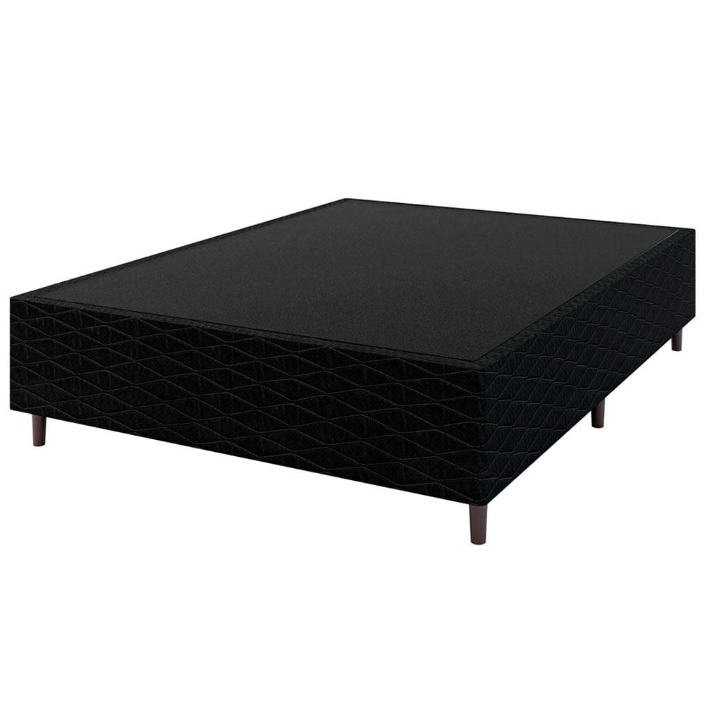 Base Box para Colchão de Casal Umaflex New Fascinium 38x138x188cm - Preto