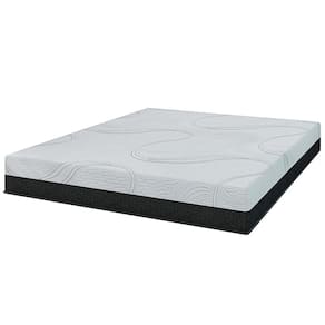 Colchão Queen Size Umaflex Forza com Molas Ensacadas e Revestimento em Tecido Malha 25x158x198cm - Cinza Escuro