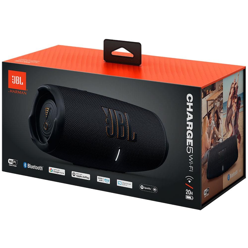 Caixa de Som Portátil JBL Charge 5 Wi-Fi | Casas Bahia