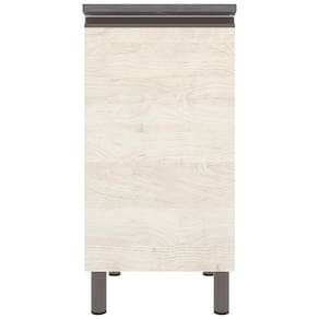 Balcão Bartira Cristal MDP 15mm com 1 Porta e 1 Prateleira - 40cm de largura