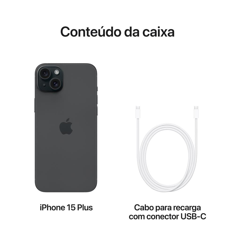 Apple iPhone 15 Plus 256 GB | Casas Bahia