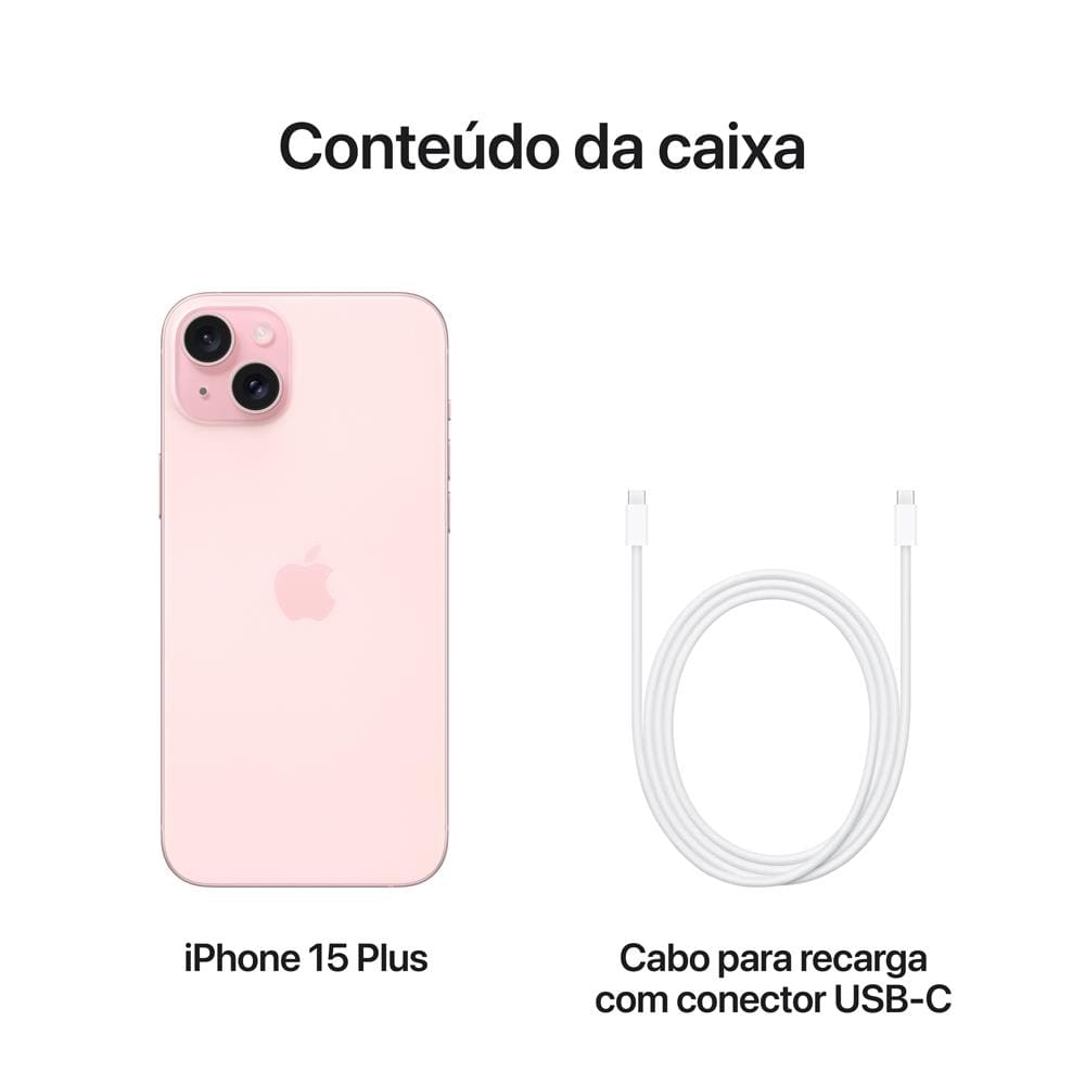 Apple iPhone 15 Plus 256 GB | Casas Bahia