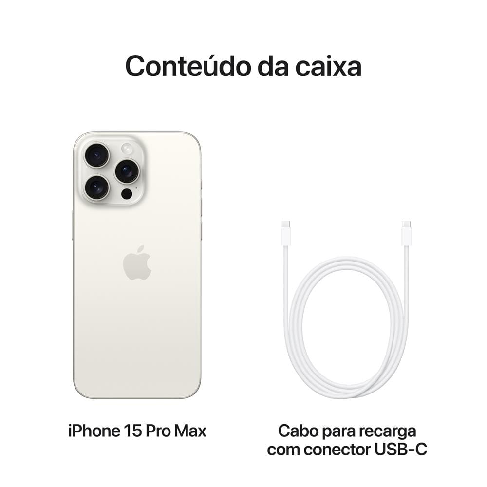 Apple iPhone 15 Pro Max 1 TB | Casas Bahia