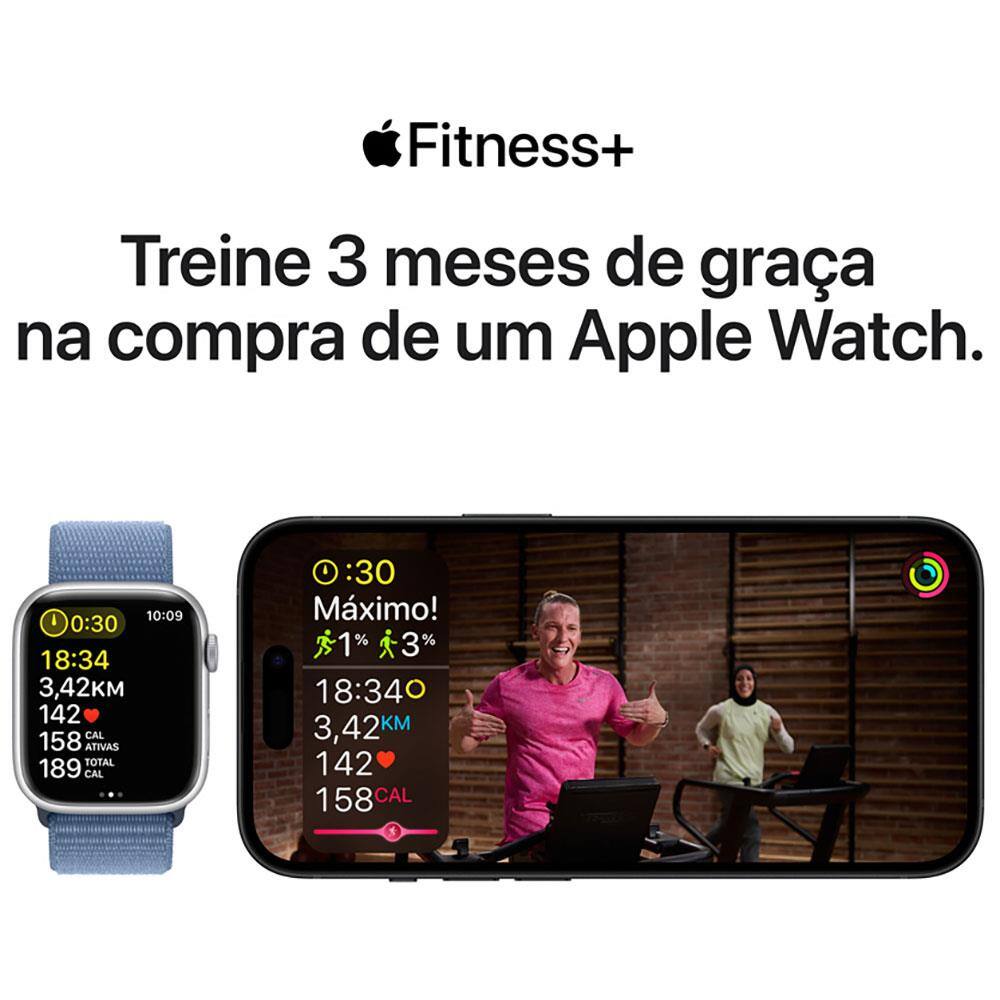 Apple Watch Series 9 GPS Caixa Estelar de Alumínio | Casas Bahia