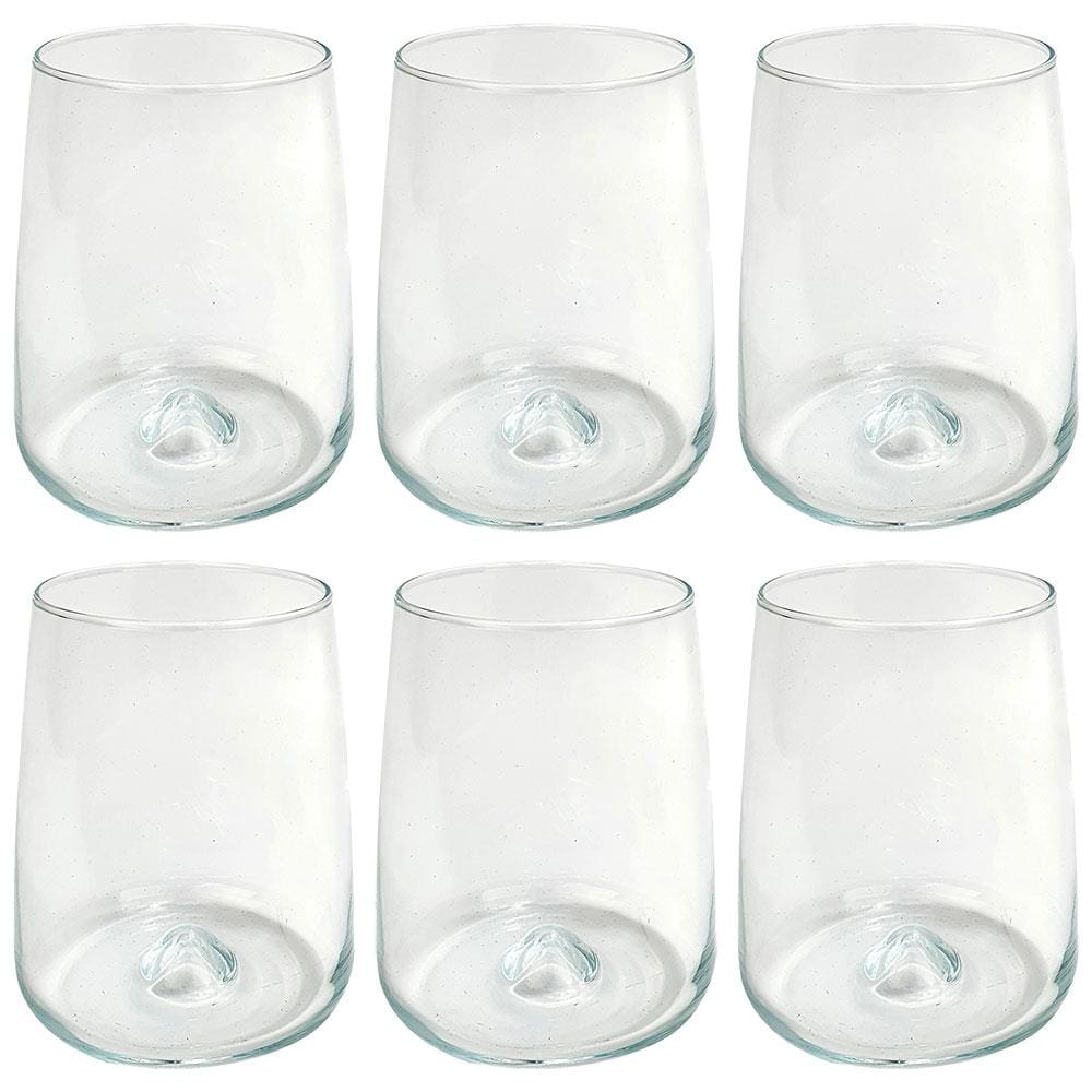 Conjunto de Copos Baixo L'Hermitage Epiphany em Vidro 360ml - 6 Peças