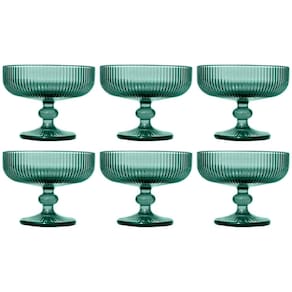Conjunto de Taças para Sobremesa L'hermitage Cameratta em Vidro 310ml - 6 Peças